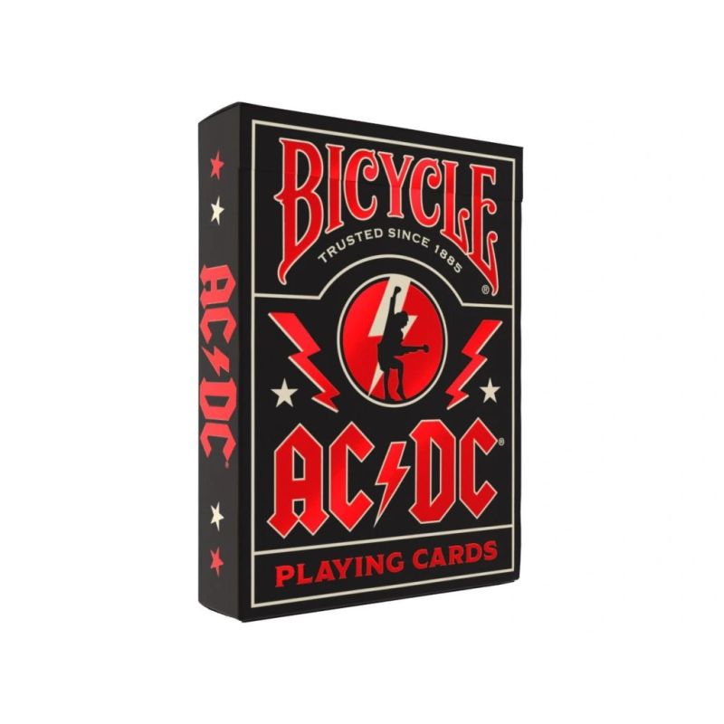 Juego de naipes. Bicycle AC/DC