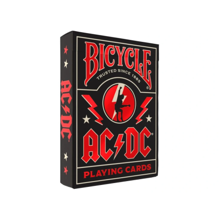 Juego de naipes. Bicycle AC/DC