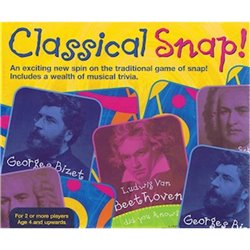 CARTAS. CLASSICAL SNAP! - PLAYING MUSIC CARDS