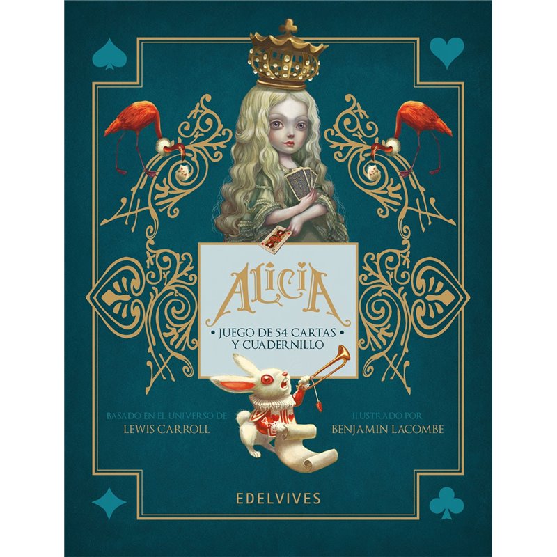 Juego de cartas. ALICIA. Benjamin Lacombe