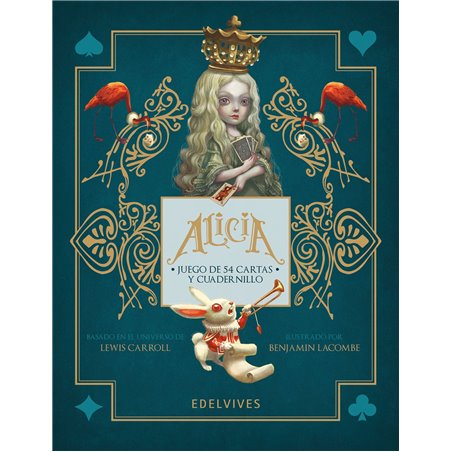 Juego de cartas. ALICIA. Benjamin Lacombe