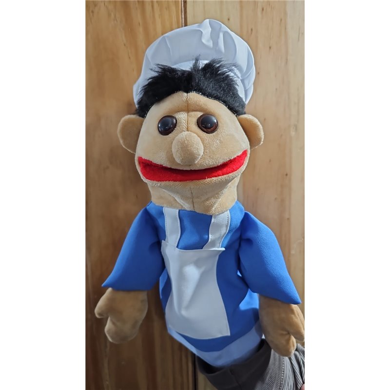 Títere de medio cuerpo. PANADERO