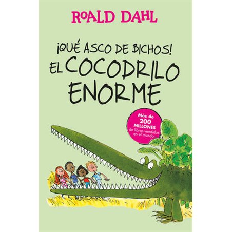 Libro. ¡QUÉ ASCO DE BICHOS! EL COCODRILO ENORME