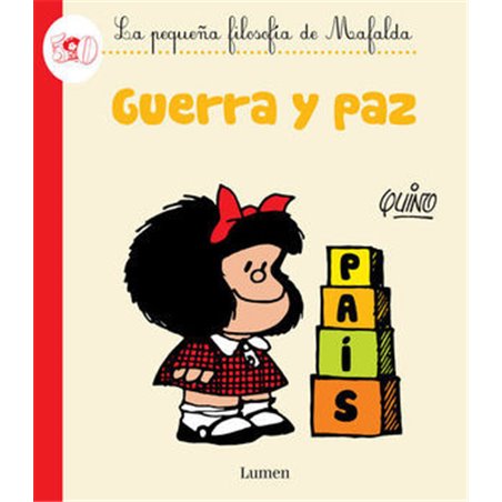 Libro. GUERRA Y PAZ. MAFALDA