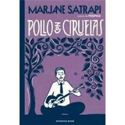 Libro. POLLO CON SIRUELAS. Marjane Satrapi