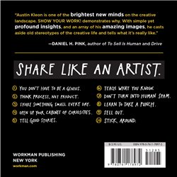 Libro. SHOW YOUR WORK! - Austin Kleon