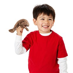 Títere de dedo. MINI MANATÍ